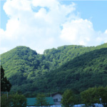 山の写真